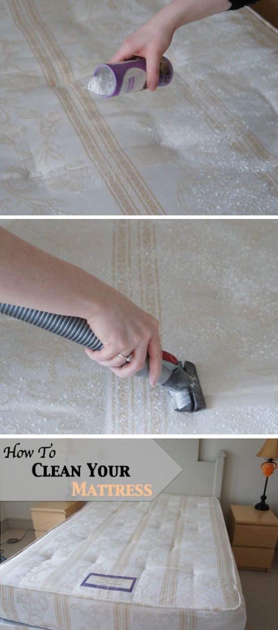 Loại bỏ vết bẩn trên nệm